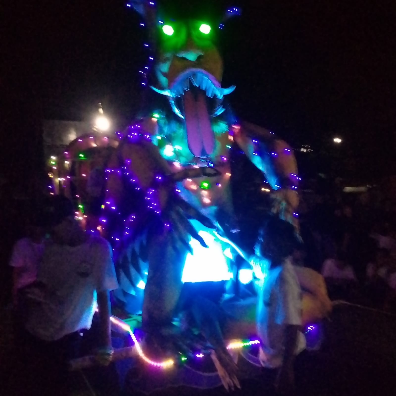 Tradisi Pawai Takbir Keliling Meriahkan Desa Sumuradem 2023